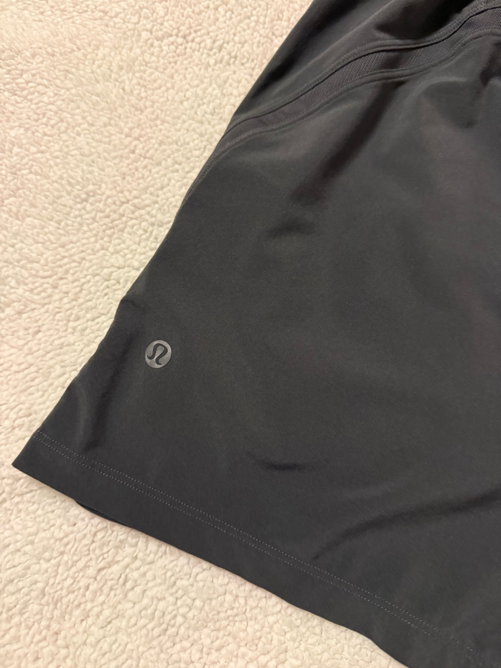 Lululemon Pace Breaker Linerless Short 5" *Onyx Grey Men's Performance Athletic - Picture 9 of 11